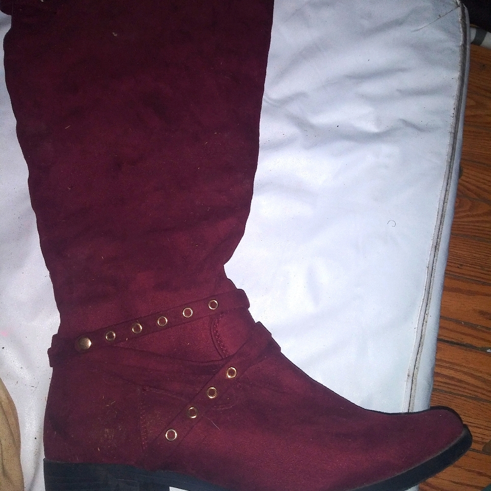 Ashley Stewart riding boots 12w